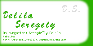 delila seregely business card